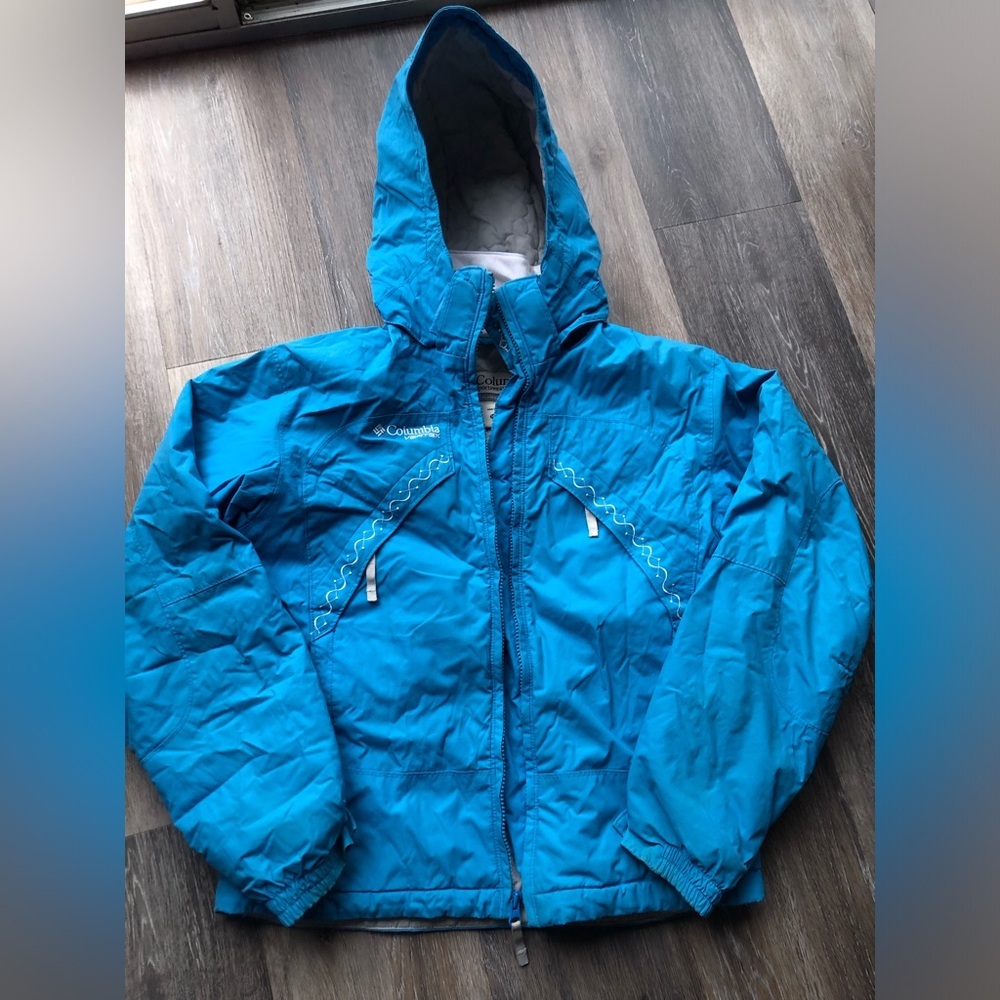 Columbia Youth Blue Snow Jacket - Picture 2 of 10